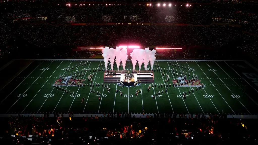 The Super Bowl LIX at Caesars Superdome in 2025 (Source: Patrick Smith/Getty Images)