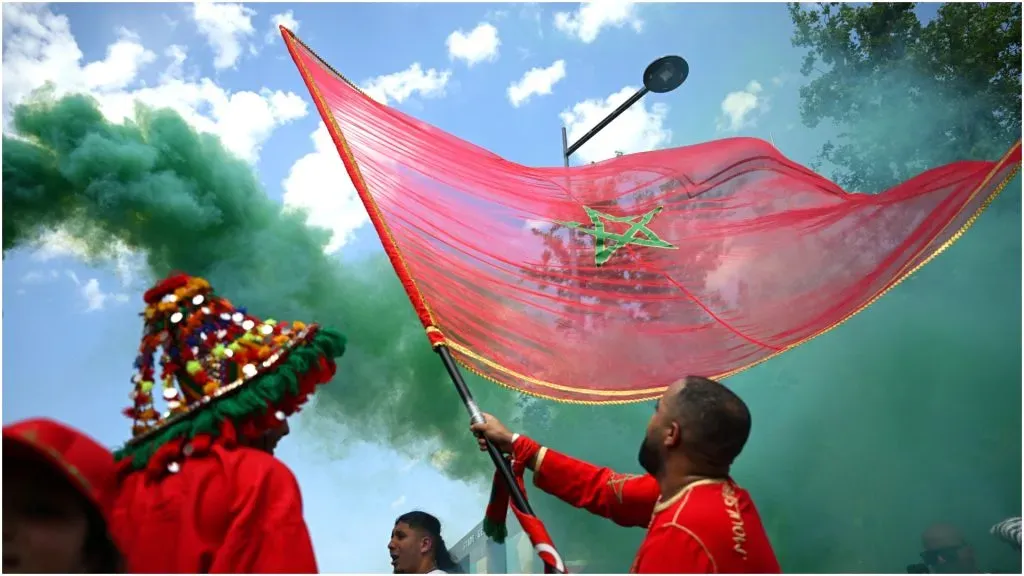 Fans of Morocco wave flags – Tullio M. Puglia/Getty Images