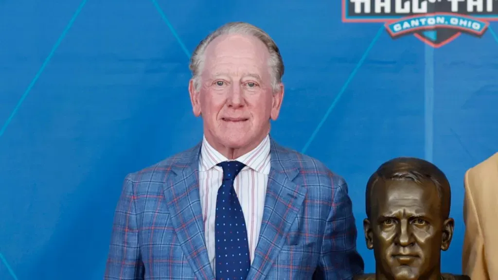 Archie Manning during Peytonās Hall of Fame induction