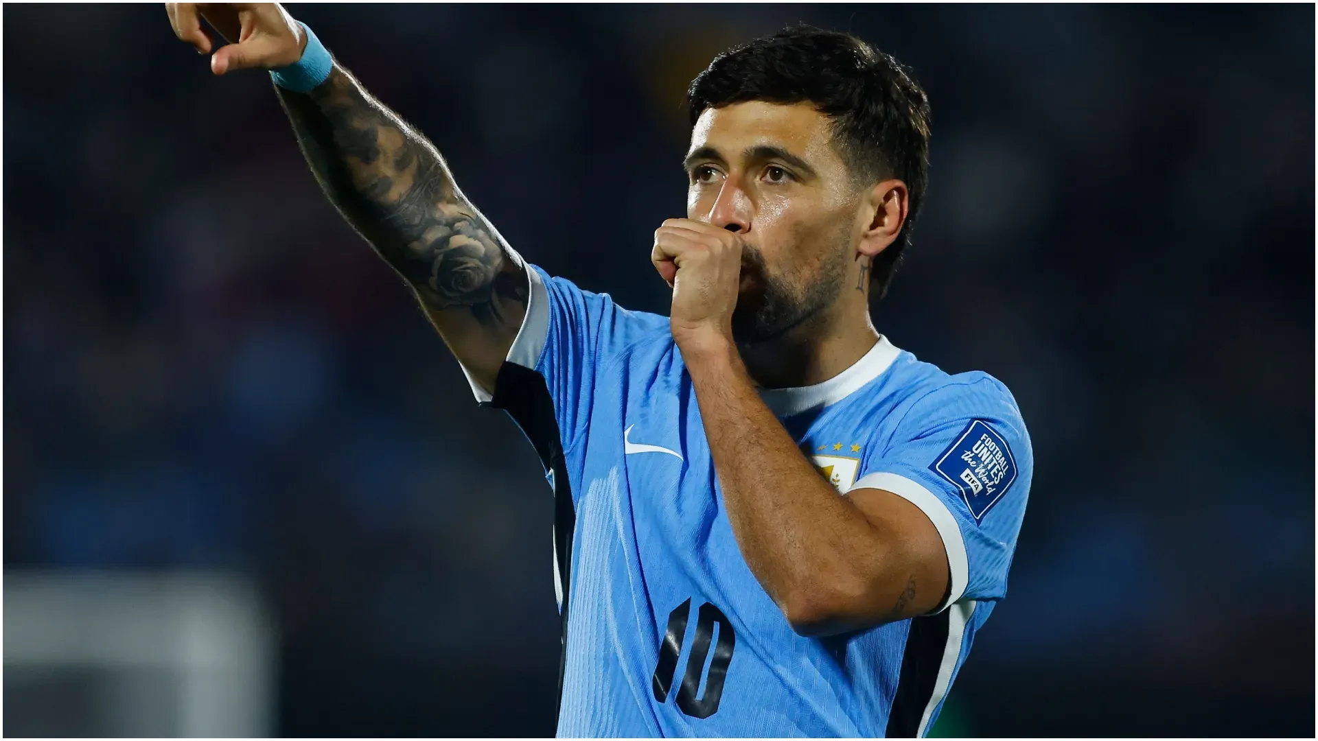 Giorgian de Arrascaeta of Uruguay – Ernesto Ryan/Getty Images