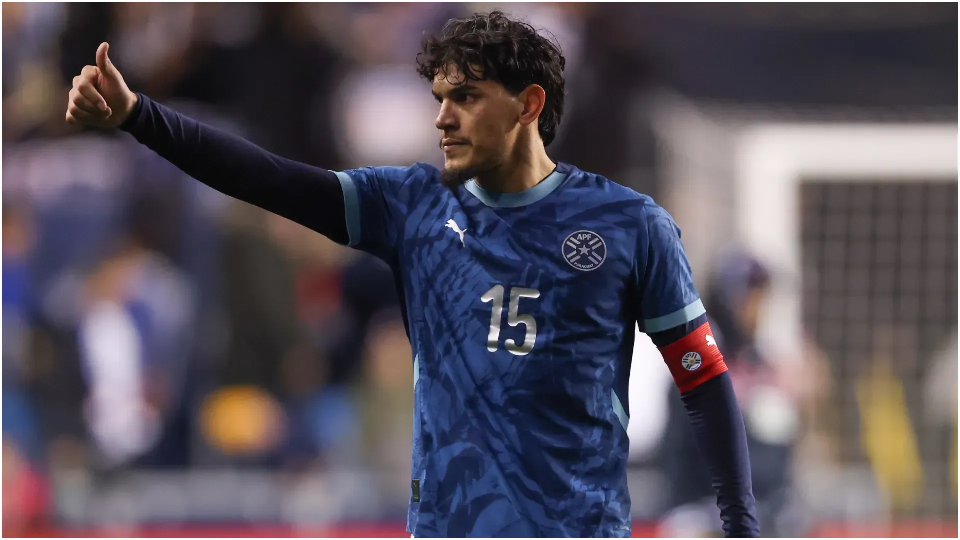 Gustavo Gómez of Paraguay ā Vincent Carchietta/Getty Images