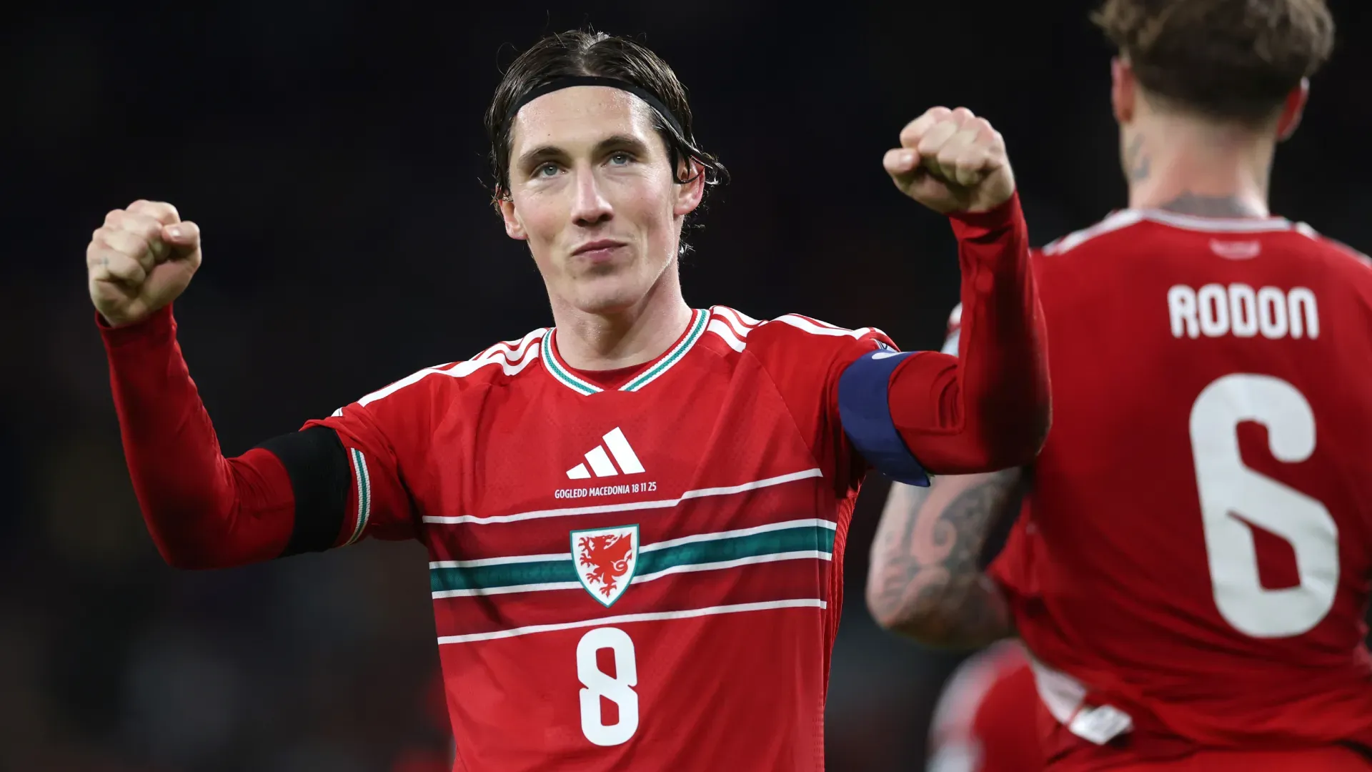 Harry Wilson scored a hat-trick for Wales vs North Macedonia. (Getty Images)