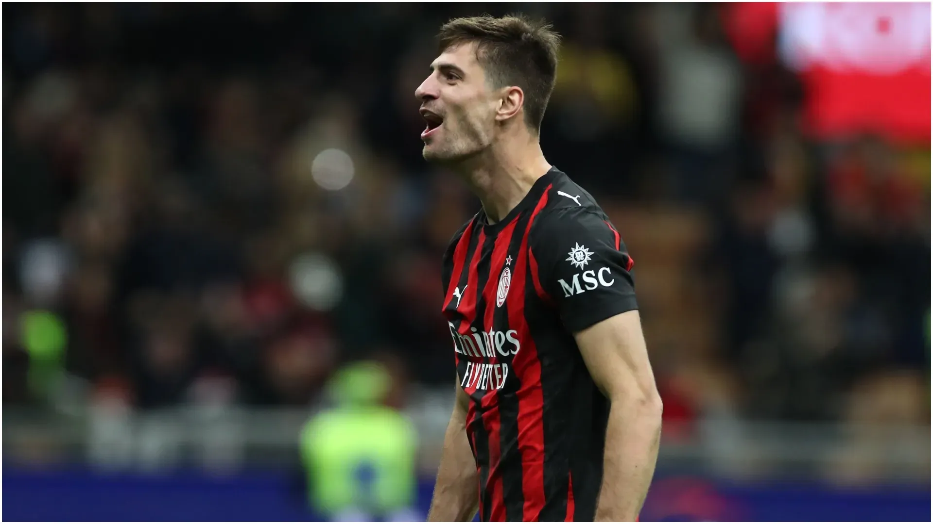 Matteo Gabbia of AC Milan β Marco Luzzani/Getty Images