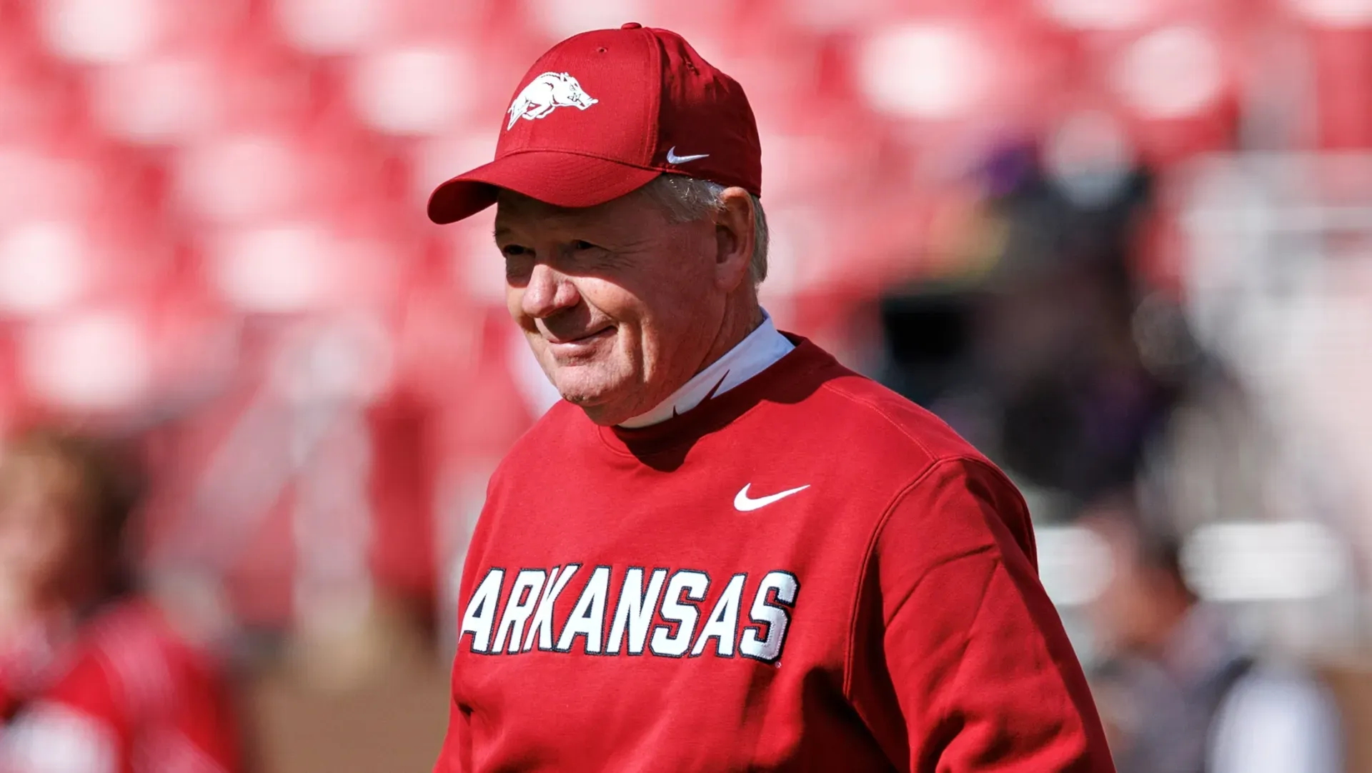 Bobby Petrino during a game