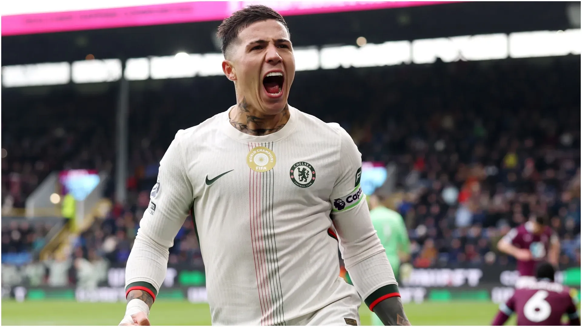 Enzo Fernandez of Chelsea โ Carl Recine/Getty Images