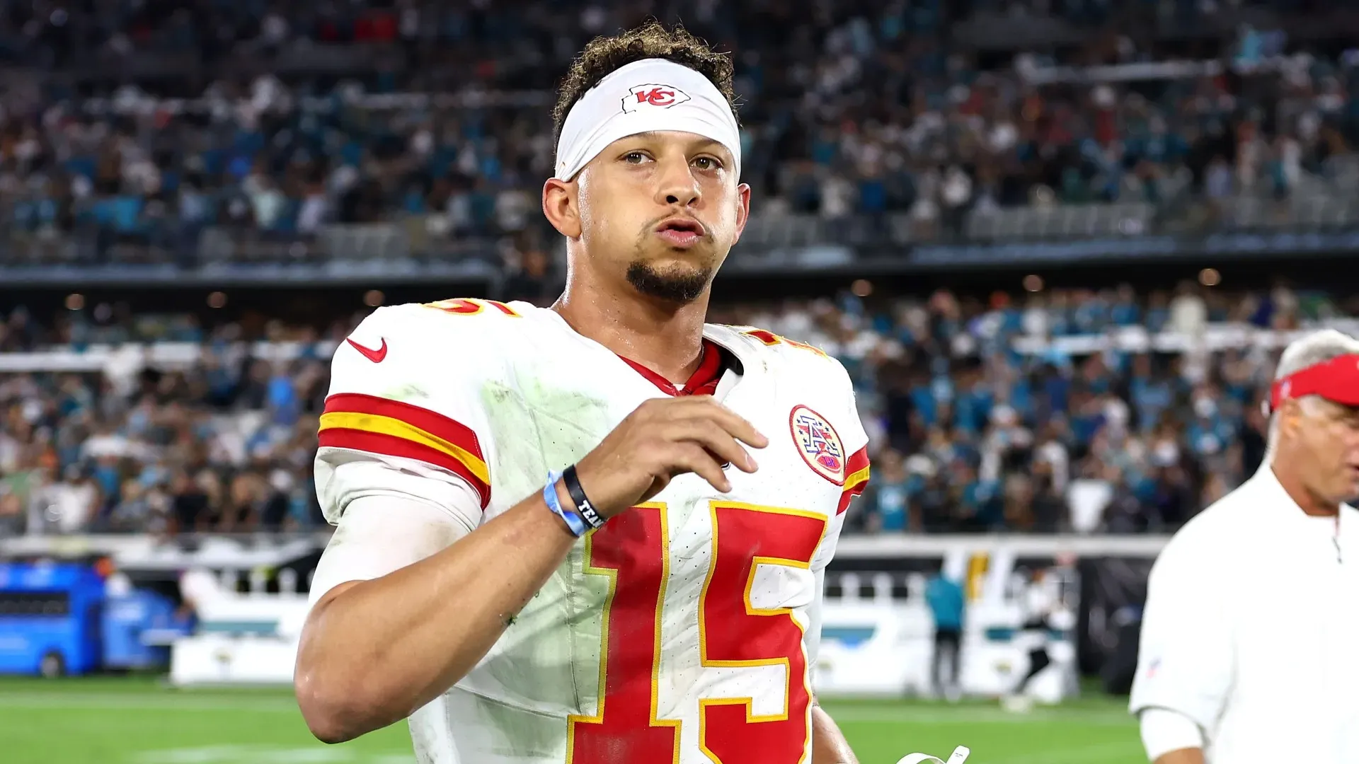 Patrick Mahomes of the Kansas City Chiefs