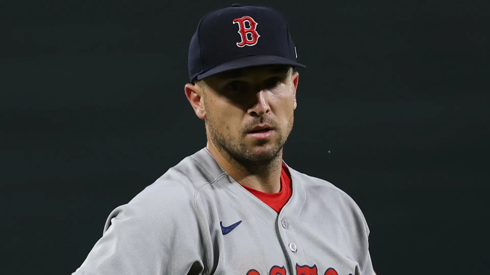 Alex Bregman looking serious