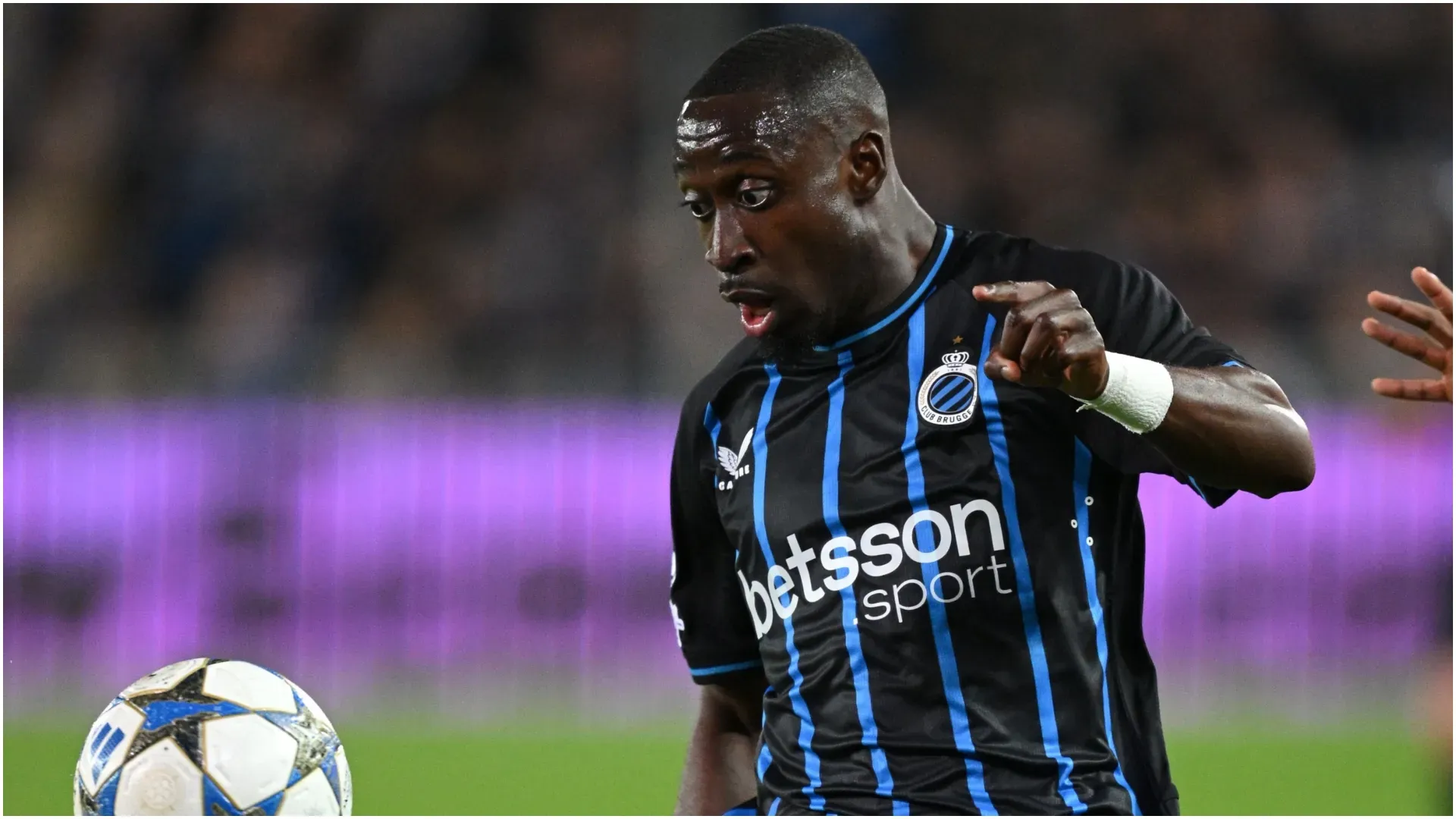 Carlos Forbs of Club Brugge – Stuart Franklin/Getty Images