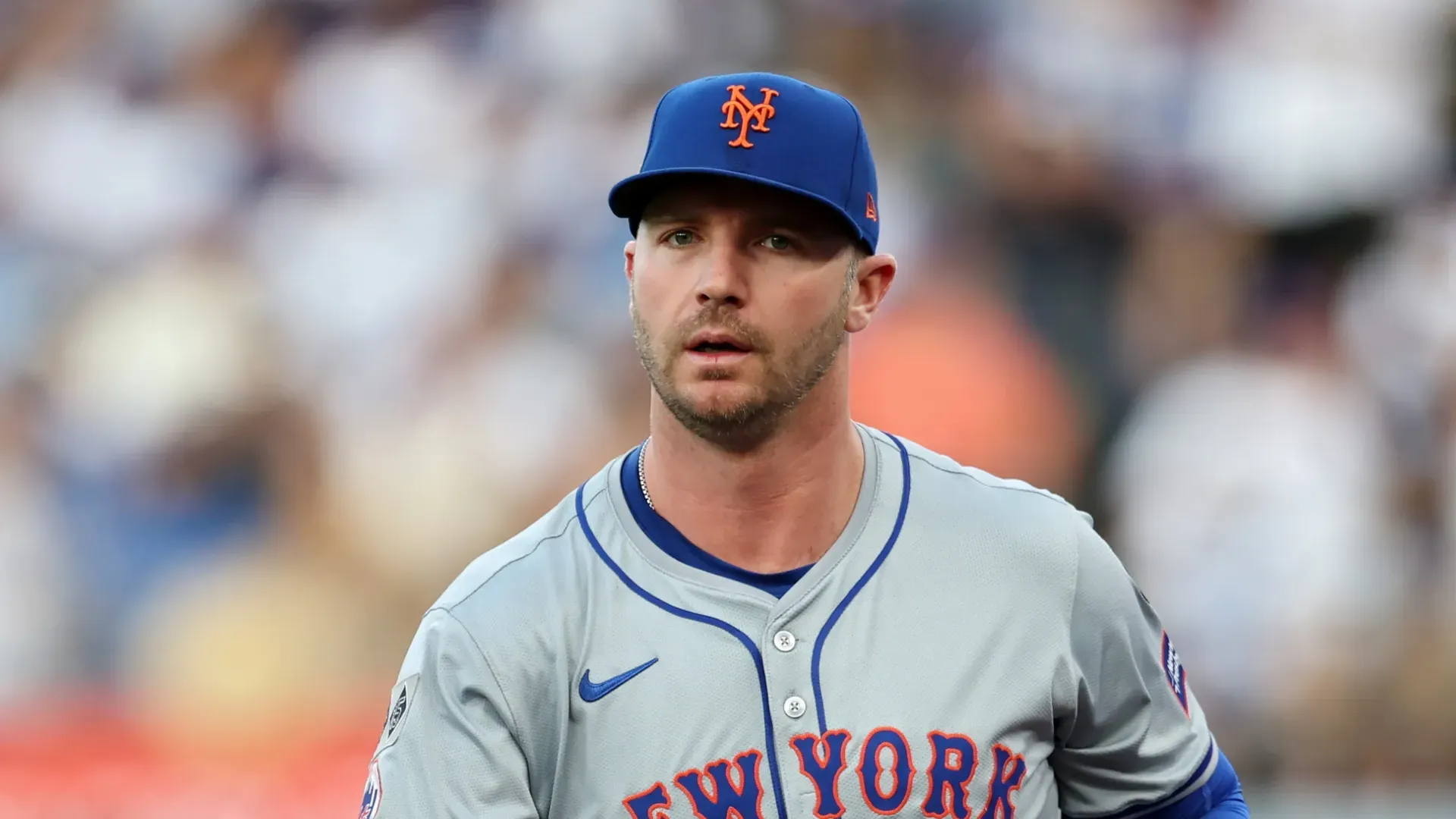 Pete Alonso looking ahead