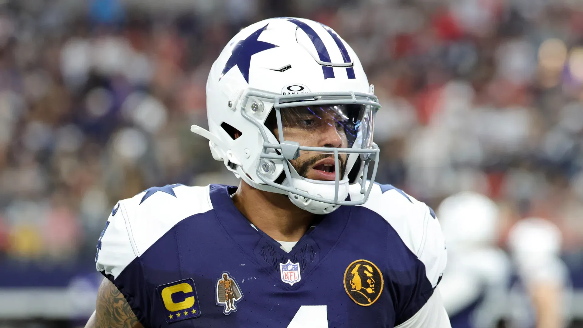 QB Dak Prescott of the Dallas Cowboys (NFL 2025)