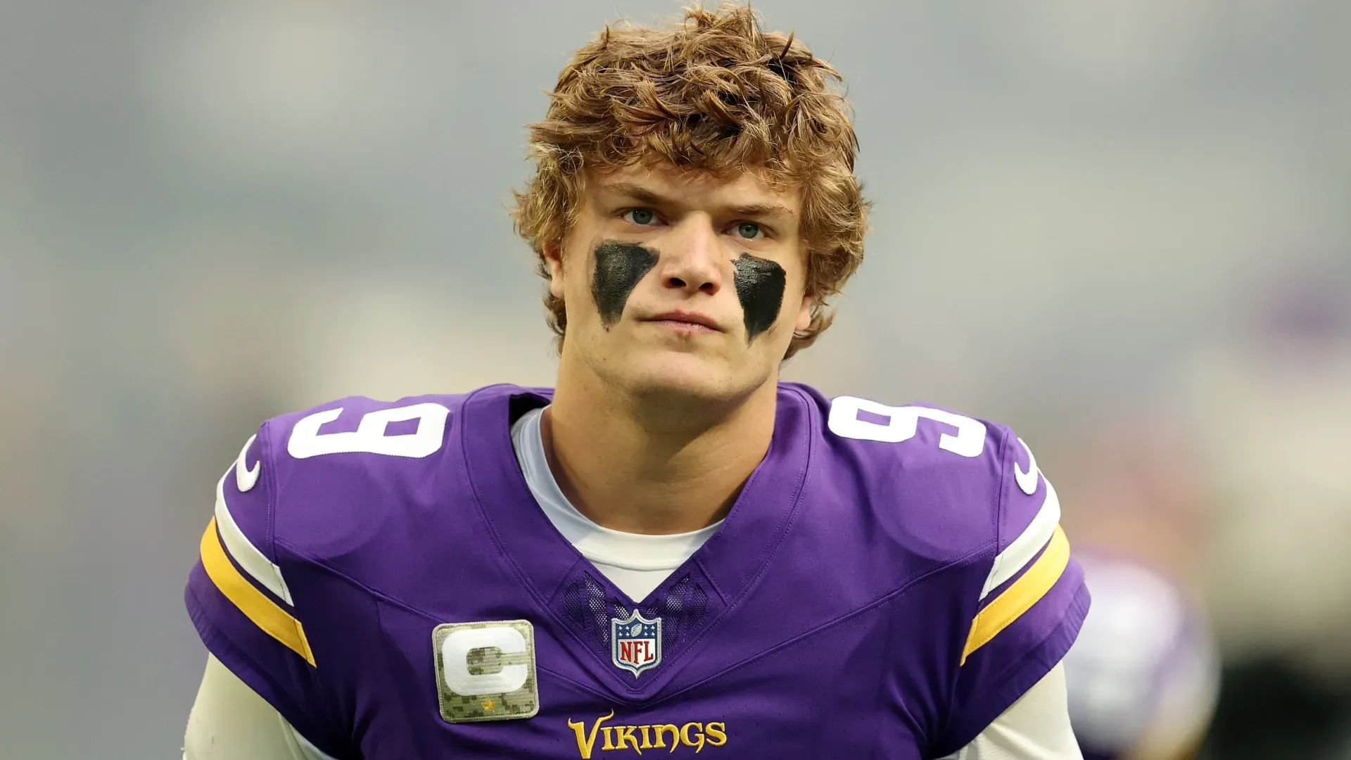 J.J. McCarthy #9 of the Minnesota Vikings.