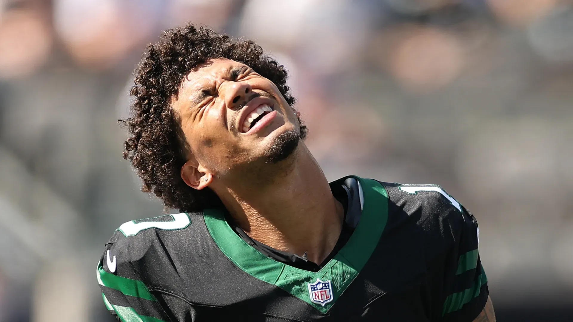 Allen Lazard with the New York Jets