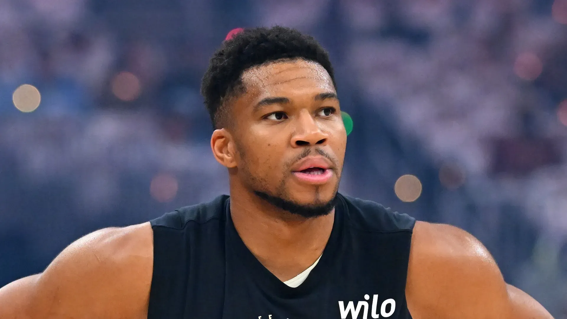 Giannis Antetokounmpo #34 of the Milwaukee Bucks