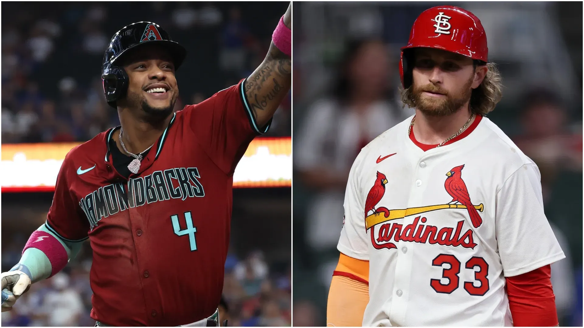 Ketel Marte and Brendan Donovan