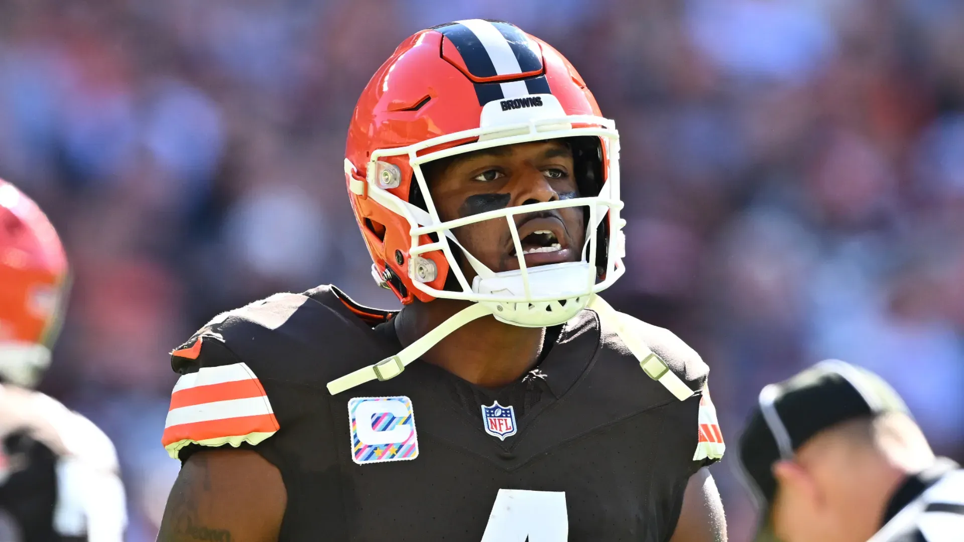 Deshaun Watson, quarterback for the Cleveland Browns