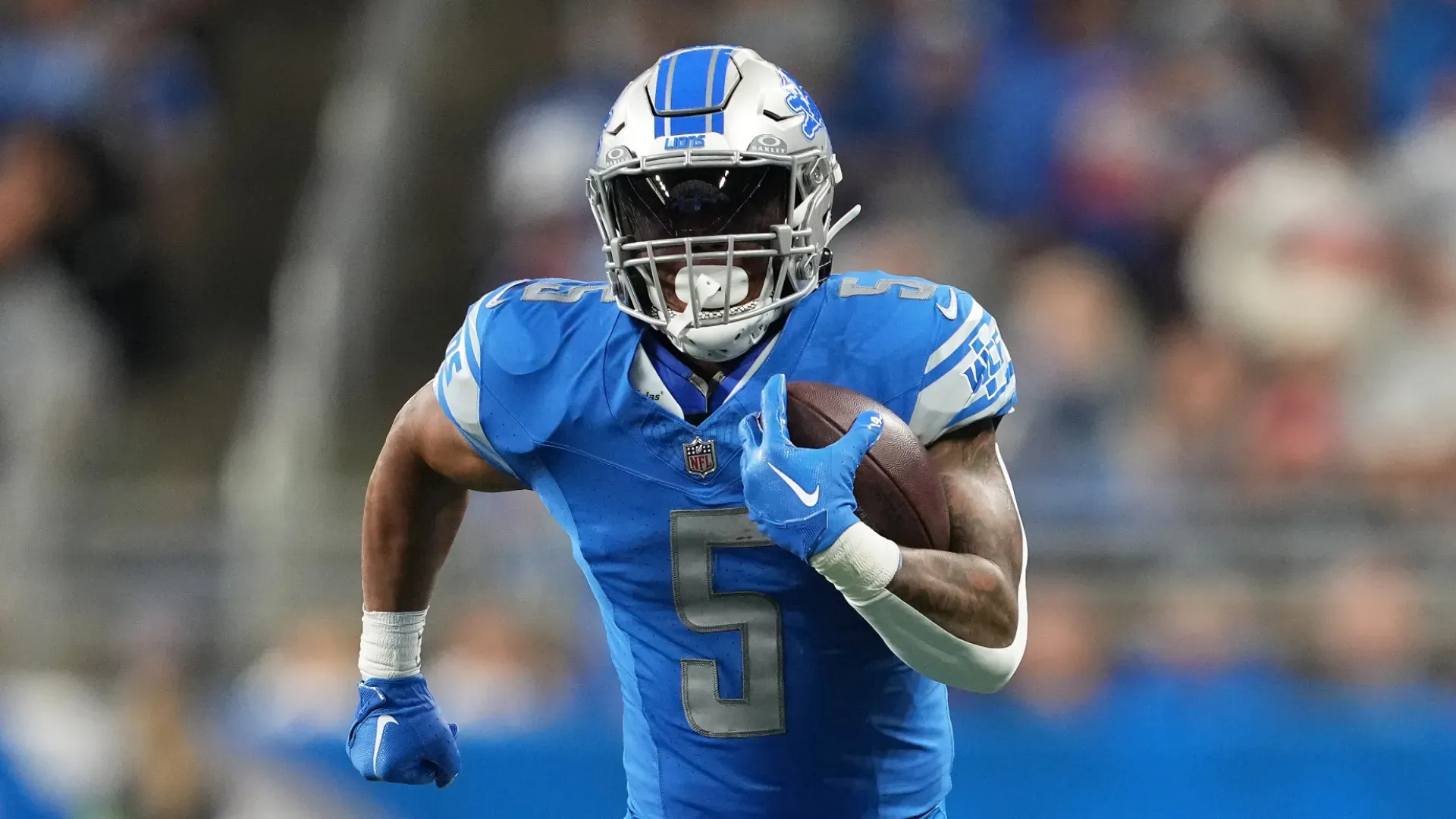 David Montgomery, running back of the Detroit Lions