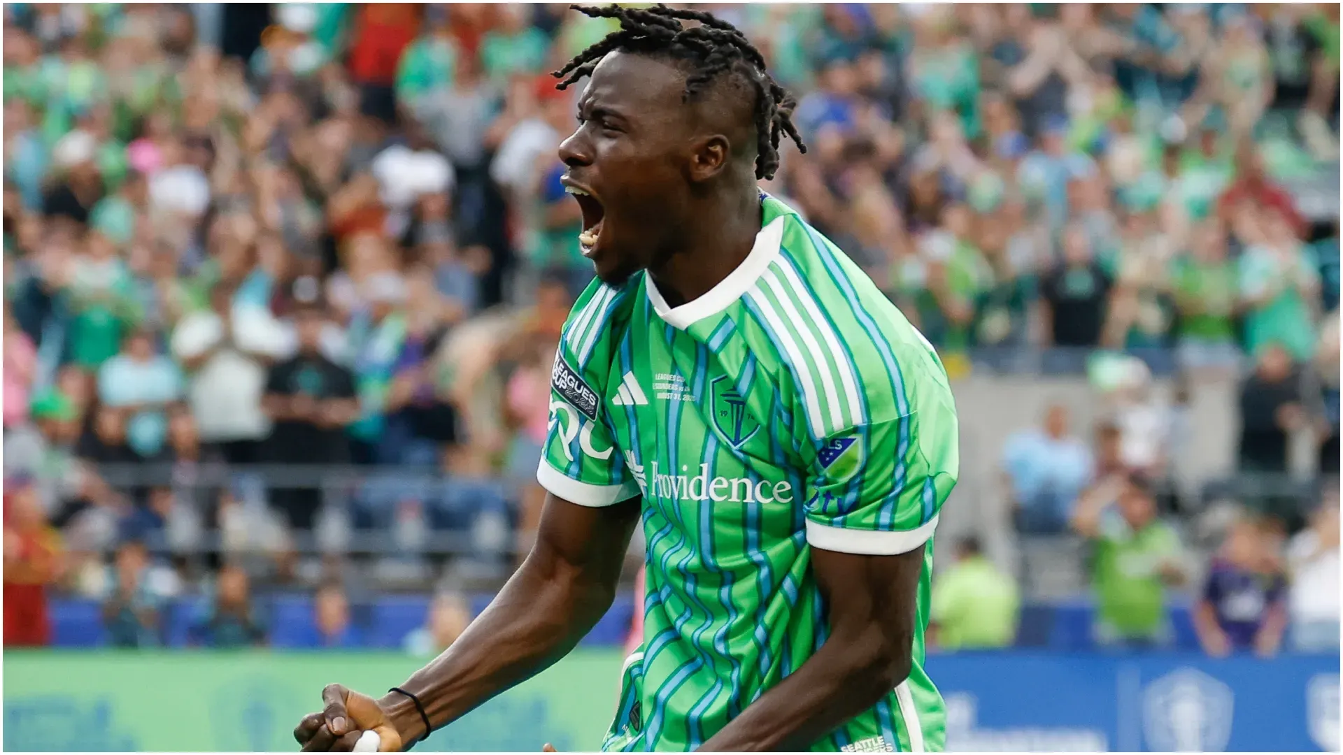 Georgi Minoungou of Burkina Faso in a game with Seattle Sounders โ Alika Jenner/Getty Images