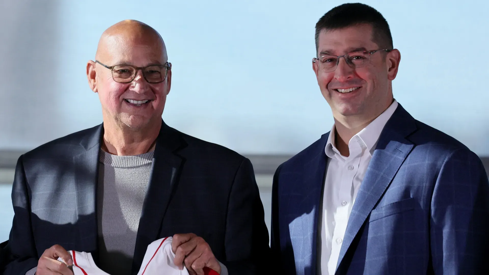 Terry Francona and Nick Krall