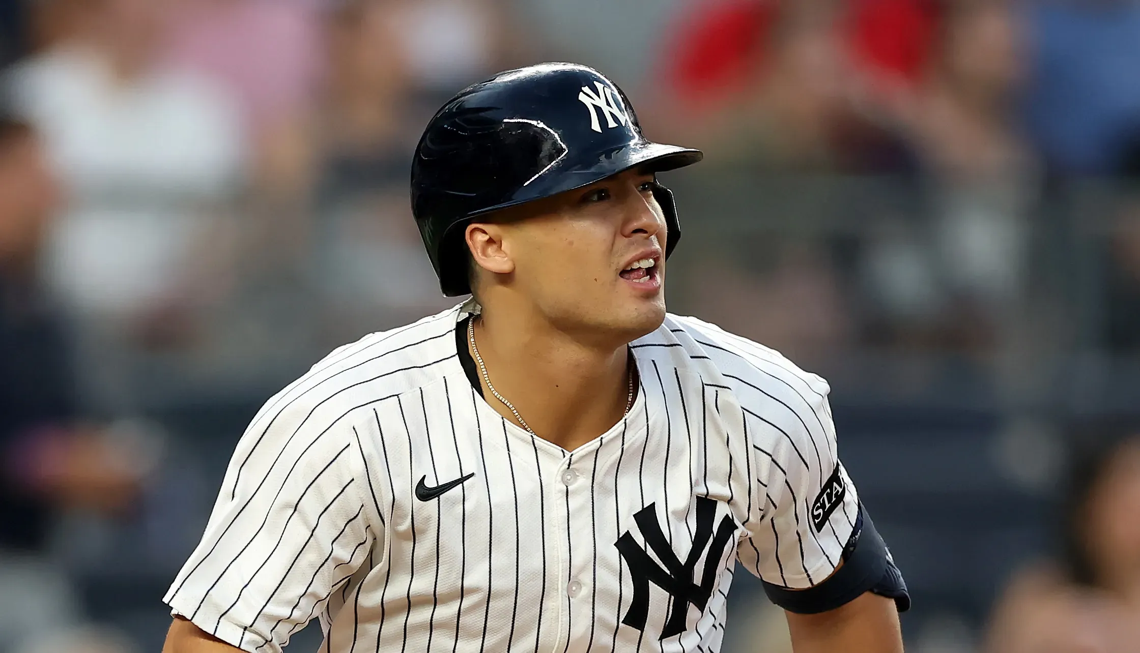 Anthony Volpe hits a three run home run vs Twins