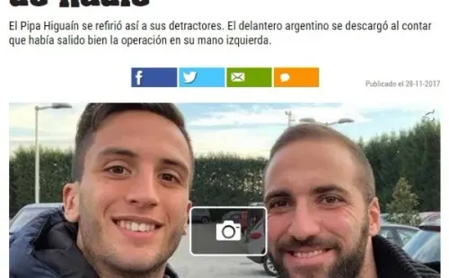 El delantero se cansó de las críticas.