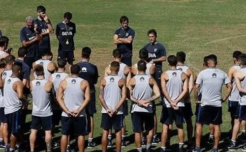 DESDE CERO. Este martes, Boca empezó con la pretemporada del 2018 (Foto: IG/@.bocajrsoficial).