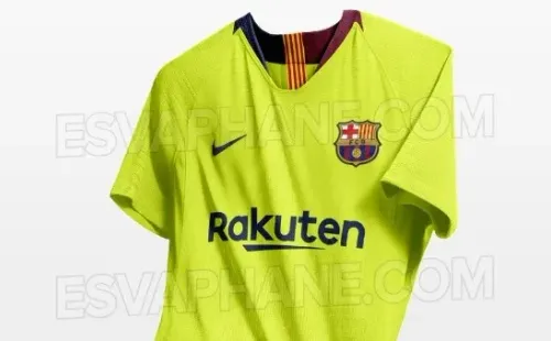 La nueva segunda equipación de Barcelona.