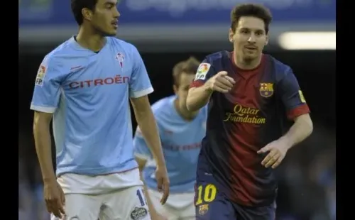 2013. Messi festeja lo que hasta el momento es su último gol enBalaídos