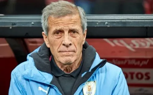 Óscar Washington Tabárez, el DT de Uruguay