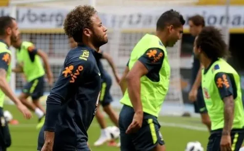 Neymar está listo para el debut de Brasil.