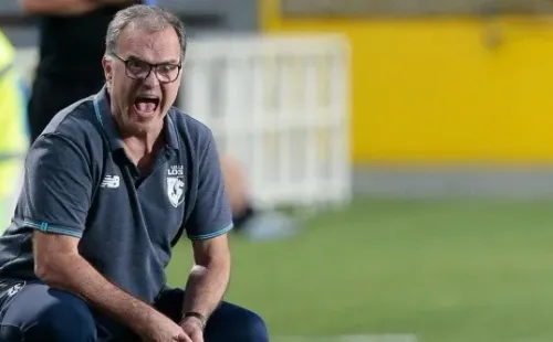 Bielsa en el Lille, su último club.