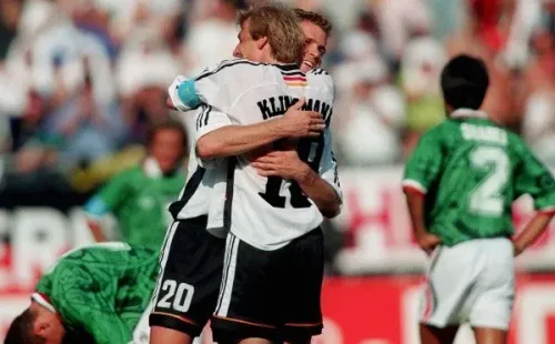 México vs Alemania. Mundial de Francia 1998.