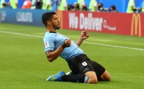 Foto de Luis Suárez, jugador de Uruguay.