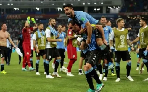 Suárez, Godín y una alegría interminable.