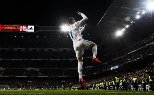 SE TERMINÓ LA FUNCIÓN. Cristiano Ronaldo en el Bernabéu tras un gol con Cristiano Ronaldo (Foto: Getty).