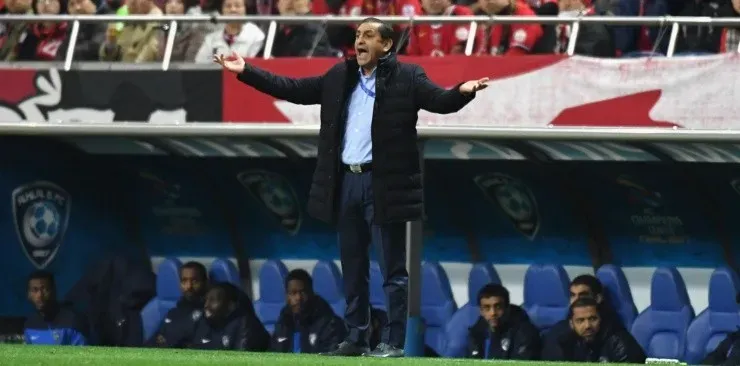 SIN TRADUCTOR. Ramón Díazgrita en la Champions League de Asia (Foto: Getty).