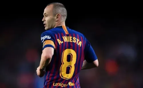 EN SU DESPEDIDA. El uniforme de Andrés Iniesta en su último partido con Barcelona (Foto: Getty).