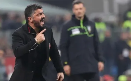Foto de Gennaro Gattuso, entrenador de Milan.
