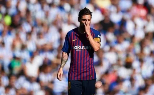 Lionel Messi no debe estar nada contento.
