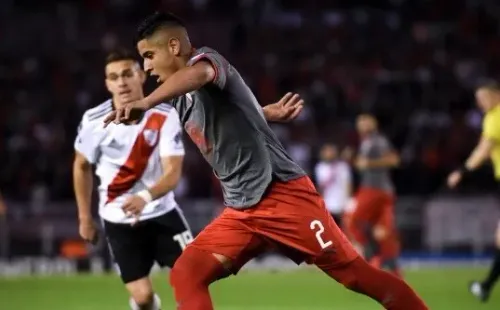El encuentro entre River e Independiente.