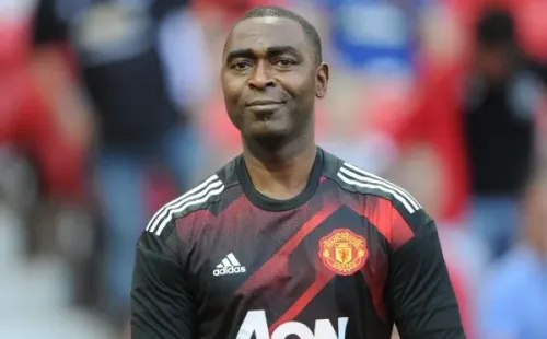 Andy Cole, leyenda de Manchester United.