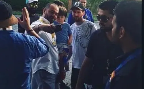 Messi en Dubai. (Foto: Mundo Deportivo)