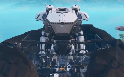 Así se ve de frente el Robot Gigante