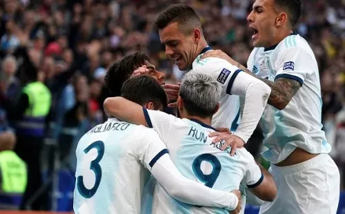 La Selección Argentina se quedó con el tercer puesto de la Copa América. (Getty)