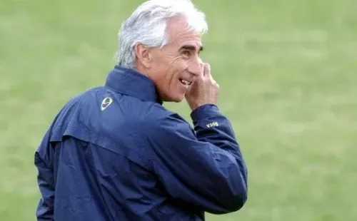 Benítez durante su etapa como entrenador.