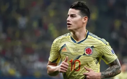 James Rodríguez en la Selección Colombia. (Foto: Getty)