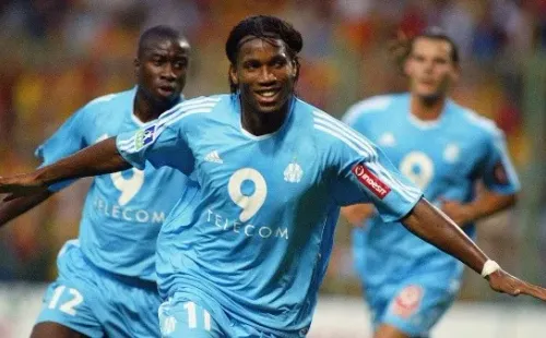Didier Drogba en Olympique de Marsella.