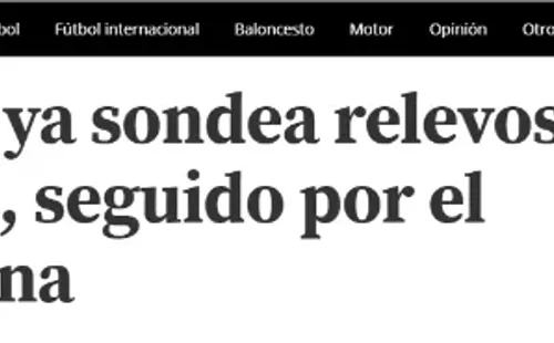 Captura del diario Mundo Deportivo.