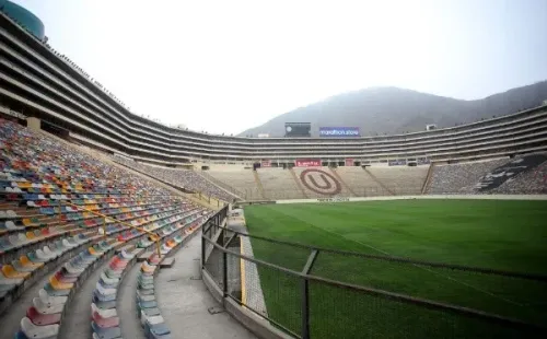 Desde adentro: el estadio Monumental de Lima. Foto: Getty
