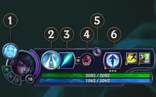 Nueva interfaz para Aphelios.