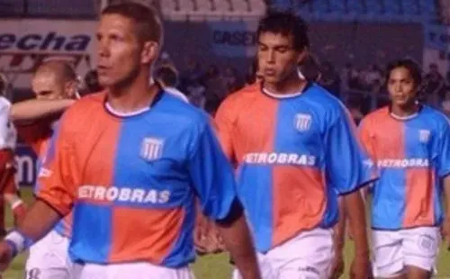 La “Academia” usó esta camiseta en muy pocos partidos (Getty Images)